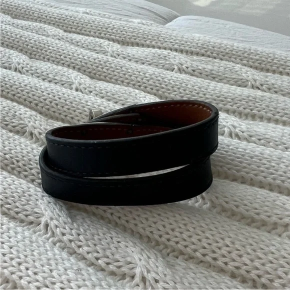 Hermes Navy Kelly Double Tour Bracelet size T1 - Picture 3 of 5